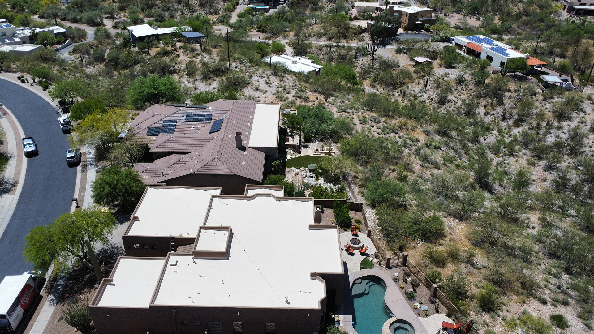 flat roofs
